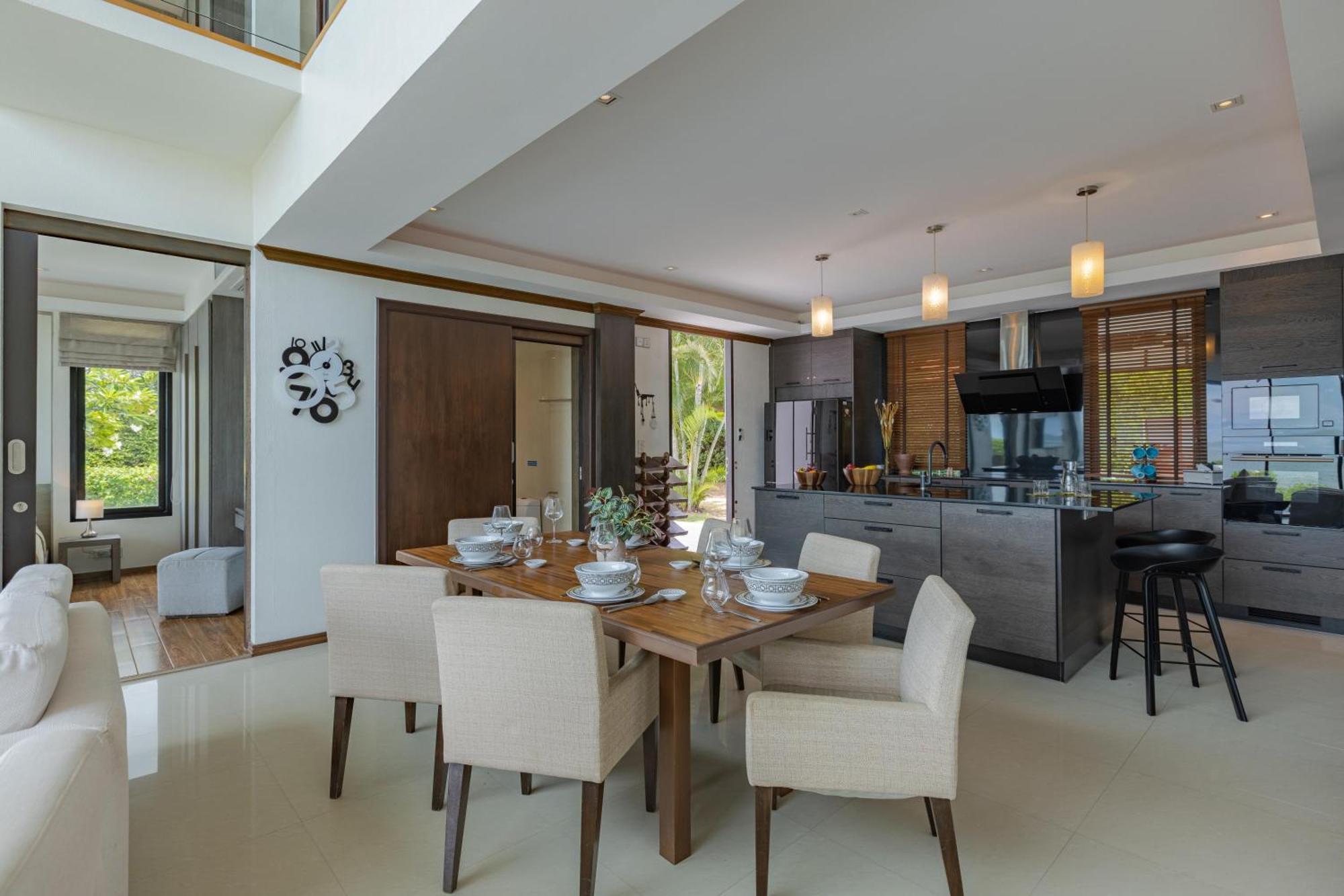 Beachfront Modern 4 Bedroom Pool Villa - Rv Hua Hin Exterior photo